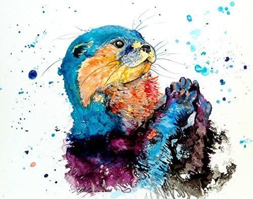Spirit of Otter hand-signed fine art print by Ellen Brenneman