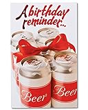 American Greetings Funny Cake Is for Wussies Birthday Card with Lights