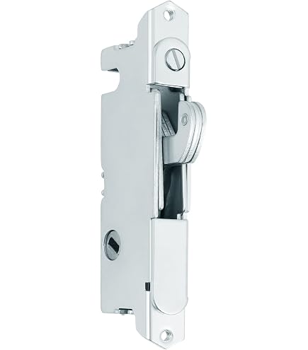 FASCO Heavy Duty Sliding Patio Door Mortise Lock Replacement - 45 Degree Keyway, Made In Canada