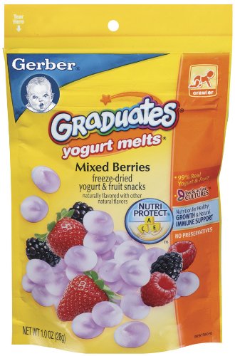 gerber yogurt bites