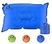 WACOOL Inflatable Travel Camp Pillow, Self Inflating Travel Camp Pillow, Air Travel Camp Pillow (Blue)