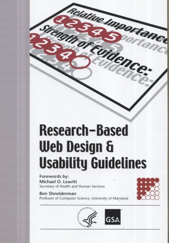Research-Based Web Design & Usability Guidelines by