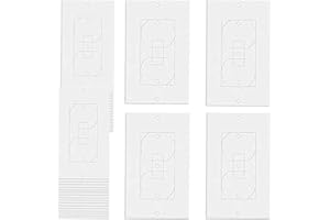 30pcs Wall Plate Insulation Gaskets, Wall Gasket Replacement Outlet Insulation Pads Socket Foam Insert Light Switch Insulatio