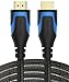 HDMI Cable 25ft, Fospower CL3 Rated (in-Wall Installation) 4K Latest Standard 2.0 UL Listed 18Gbps Supports UHD 3D HDR 1080p 2160p and Audio Return