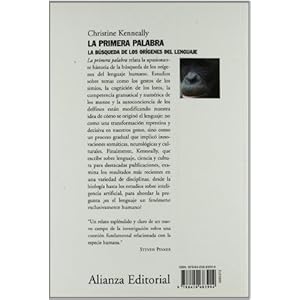La primera palabra/ The First Word: La Busqueda De Los Origenes Del Lenguaje/ in Search for the Root of the Languages (Spanish Edition)