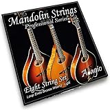 Adagio Pro Mandolin String Set Phosphor Bronze Wound 010-034 Loop End view 5
