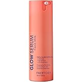 FaceTory Glow Serum Face Milk – Hydrating Korean Skincare | Face Serum with Rice Bran, Licorice Root & Ceramides | Absorbs Quickly, Softens & Smooths Skin, 30ml