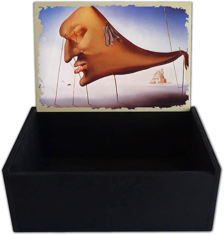 Capricci Italiani - Caja Porta Objetos de Madera Salvador Dali: Amazon.es: Joyería