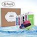 Crenics Cooling Towel 40x12 Inches, Ice Towel, Soft Breathable Chilly Towel, Microfiber Towel for Yoga, Sport, Running, Gym, Workout,Camping, Fitness, Workout & More Activities (Mix Color 6 Pack)