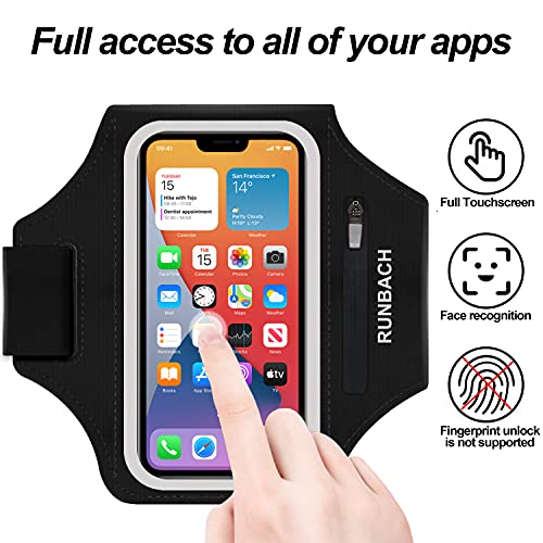 RUNBACH Armband for iPhone 15/15 Pro/14/14 Pro/13/13 Pro/13 Mini