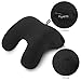 OlymFits Travel Pillow Black Parent (Black)