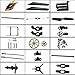 Zehui WLtoys V912 RC Helicopter Spare Parts Replacement Accessories Bag KV912-001