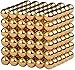 Magnetic Balls Sculpture Building Blocks Intelligent Learning - Mashable, Smashable, Rollable, Buildable Magnetic Blocks - Office Toy Stress Relief Adults (Gold)