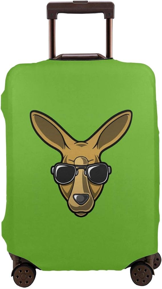 Amazon Co Jp Hanawujinha キャリーバッグカバー スーツケースカバー お荷物カバー カンガルー 伸縮素材 国内旅行 海外旅行 おしゃれ 着脱やすい 防塵 防水 防汚れ 傷付き防止 防盗 洗える 服 ファッション小物