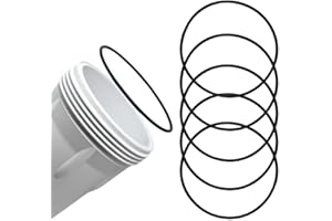 HOLMGILLICK 6 Pack WS03X10054 O-Rings Compatible with GE HHRING for Whole Home Filtration Models GXWH30C, GXWH35F, GNWH38F, GNWH38S, GXWH40L-Buna-N ORing