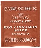 Harney & Sons Hot Cinnamon Spice 50 Tea Bags (With Bonus 1 Egyptian Chamomile, 1 Green Citrus Ginkgo,1 Decaff Earl Grey,) Total of 53 Tea Bags