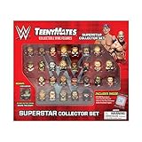 TeenyMates WWE Superstar Collector Set, 27 WWE TeenyMates 1” Figures