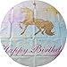 Allenjoy 8x6ft Photography backdrops Watercolor Colorful Unicorn Children Birthday Party Banner Gold Golden Glitter Glamour Sparkle Stars Photo Studio Booth Background Newborn Baby Shower photocall