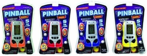 Pocket Arcade Pinball Game-Various Colors