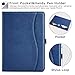 Ztotop Case for iPad Pro 11 Inch 2018 Release, Premium Leather Business Slim Multi-Angle Viewing Folding Stand Cover with Auto Wake/Sleep (Blue)