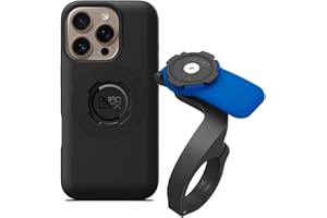 Quad Lock Out Front Handlebar Bike Phone Mount (V3) with MAG Phone Case for iPhone 16 Pro