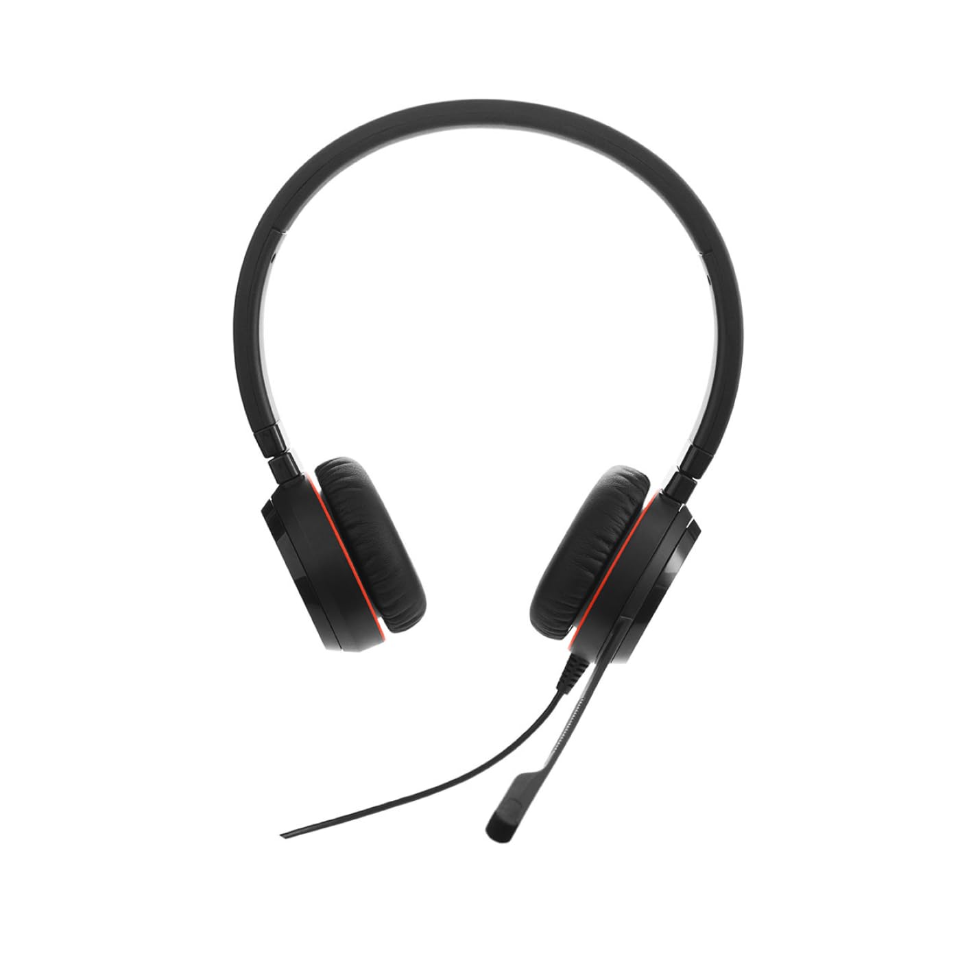 Jabra Evolve 30 II UC Stereo Headset – Unified Communications Headphones with Passive Noise Cancellation – USB-Cable with Controller – Black — image 1