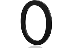 REAVOR 5 Inch Acrylic Frosted Matte Black Letter O, Adhesive House Letters and Numbers for Outside, Modern House Numbers for Apartment Door Farmhouse Mailbox Office Hotel, Address Numbers and Letters
