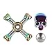 Fidget Spinner Skull Finger Spinner EDC Hand Spinner with Ultra Fast Ceramic Bearing, Small Size Anxiety Relief Finger Relief Toys for Kids & Adults (Multi-Color)