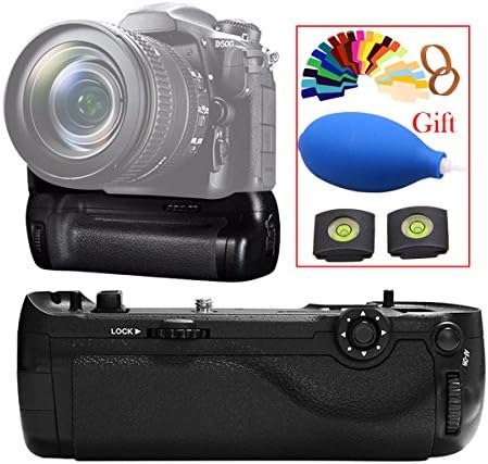 WINOTAR Pixel Vertax D17 Professional Battery Grip for Nikon D500 Compatible with EN-EL15 Battery and AA Battery( Replacement for Nikon MB-D17)