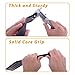 Silicone Kitchen Utensil Set, 10 Piece Best Kitchen Utensils, Non-Stick Cooking Utensils Set, Heat Resistant Kitchen Gadgets with Solid Core for Cooking Baking BBQ (Black)