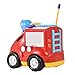 FunsLane Cartoon RC Race Car Electric Remote Control Fire Truck Toy Radio Control Car with Music and Light for Kids