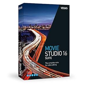 VEGAS Movie Studio|16 Suite|1 Device|Perpetual License|PC|Disc