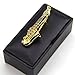 ZUNON Saxophone Tie Clips Sax Tie Bar Tacks Mens Silver Golden Tone Music instrument Tie Clasps Musician Gifts