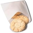 BagDream Waxed Paper Bags 4.72x6.75 Inches - Pack of 100 Flat Glassine Envelopes, Cookie & Popcorn Bags