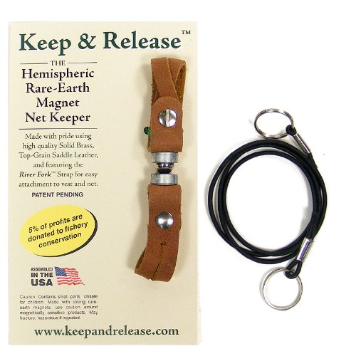 Keep and Release Premium Magnetic Fly Fishing Net Release and Keeper