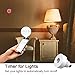 Smart Wifi Bulb Socket E26 2 Pack - Wi-Fi Led Light Bulbs Timer Holder Wireless Lamp Adapter Works with Alexa and Google Assistant, alexa accessories, App Control from Anywhere by Phone by Cotify