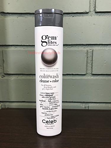 Celeb Luxury Gem Lites Colorwash BROWN TAHITIAN PEARL 8.25oz - NEW &amp; FRESH! supplier:thebestbeautyfinds