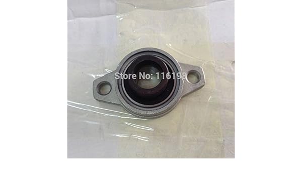 Ochoos 2pcs Ufl001 Pillow Block Ball Bearing 12mm Zinc Alloy
