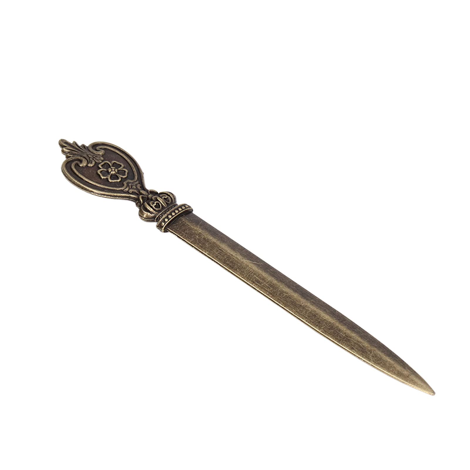 Retro Letter Opener Manual Letter Openers, Vintage Slitter for Letter Openers, Premium Metal Envelope Opener Slitter,Nostalgic Classic Letter Opener with Elegant Detail, Elegant Lightweight(Style 6)