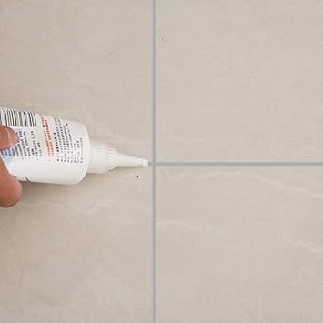 Amazon タイルギャップリフィルペン 目地修復スクイーズチューブグラウトリフィルエージェントリフォームコーティング タイルシーラー 修理用接着剤 タイルグラウトラインの外観を回復 タイルリフィルフォームシーラント ブラック Dicpolia Home Supplies