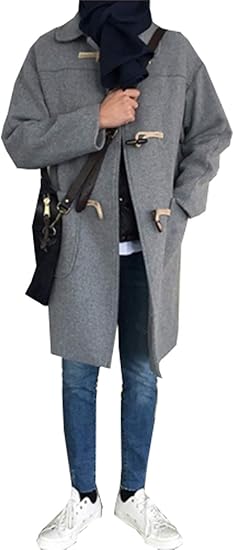 Amazon ユケ二ー 秋冬 厚手 ダッフルコート ジャケット ロングコート 長袖 ラシャコート ビジネス 無地 チェスターコート ロング丈 メンズ メルトン 韓国風 かっこいい コート ジャケット 通販