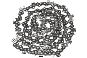 DLEDAN 20-Inch Chainsaw Chain ChicRosa 325 Pitch .058 Gauge Chainsaw 76 Drive Links Spare Replacement for Caton, Origen, Steele