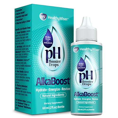 Alkaline Water pH Booster Drops + Natural Vitamins Pricepulse