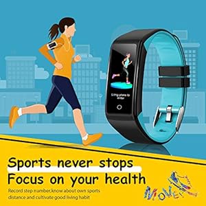 TENGYI Smartwatch Orologio, 0.69 Pollici Display Fitness Tracker Uomo Donna Impermeabile IP67 Smart Watch… - immagine 3