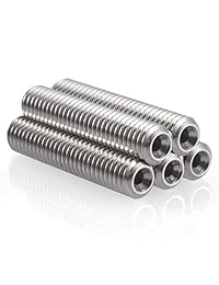 ivelink montado MK8 Extrusora parte extremo caliente + M6 x 30 mm Barril de tubo de teflón para RepRap Impresora 3d filamentos de 1,75 mm. (12 V calentador de 40 W)