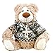 Bo-Toys Cute Plush Teddy Bear in a Jacket Stuffed Animal 10 inches