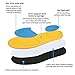 Shoe Insoles Orthotics Shoe Inserts Arch Support Shock Absorption Insoles Comfort Cushioning Gel Heel Full Length (Size:Men 8-12)