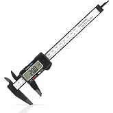 Digital Caliper, Sangabery 0-6 Inch Measuring Tool with Large LCD Screen | Auto-Off Feature, Inch and Millimeter Conversion, 4 Measurement Modes, Calipers for DIY, Household, Jewelry, 3D Printing