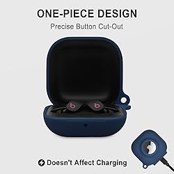 Geiomoo 2 in 1 Silicone Case Compatible with Beats