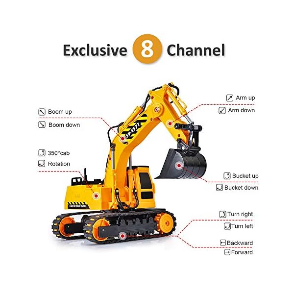 2018 new full functional remote control excavator Clearance